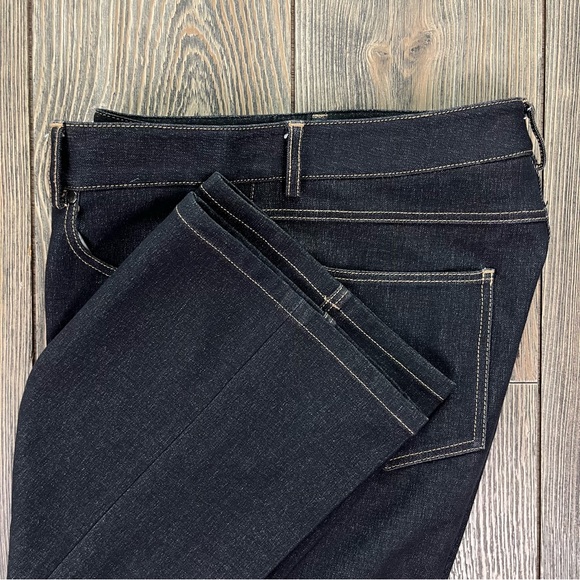 SOLD! Elie Tahari Tailored Denim Bootcut Trousers - Picture 5 of 9